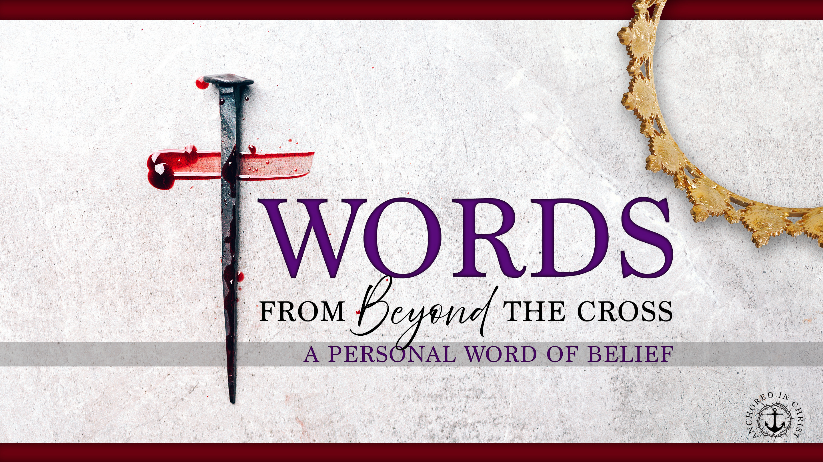 A Personal Word of Belief